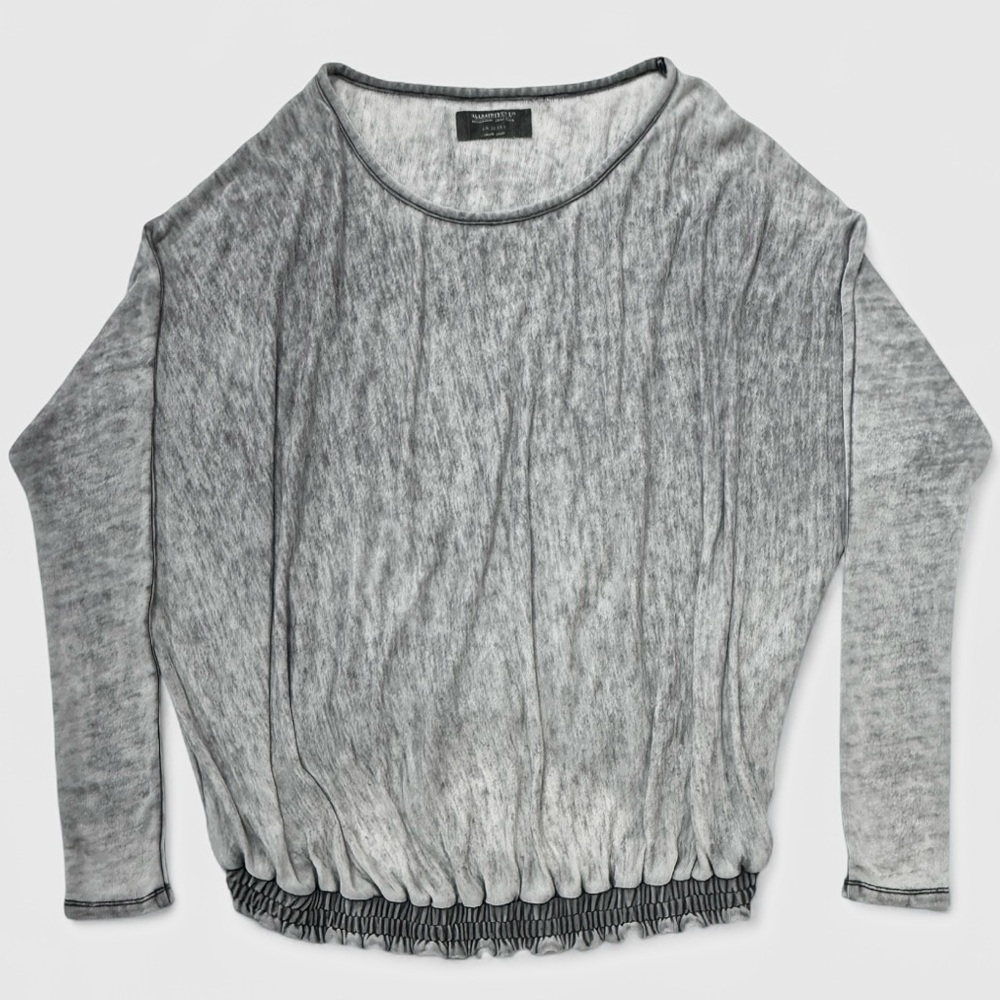 NWOT All Saints Burnt Out Sweatshirt